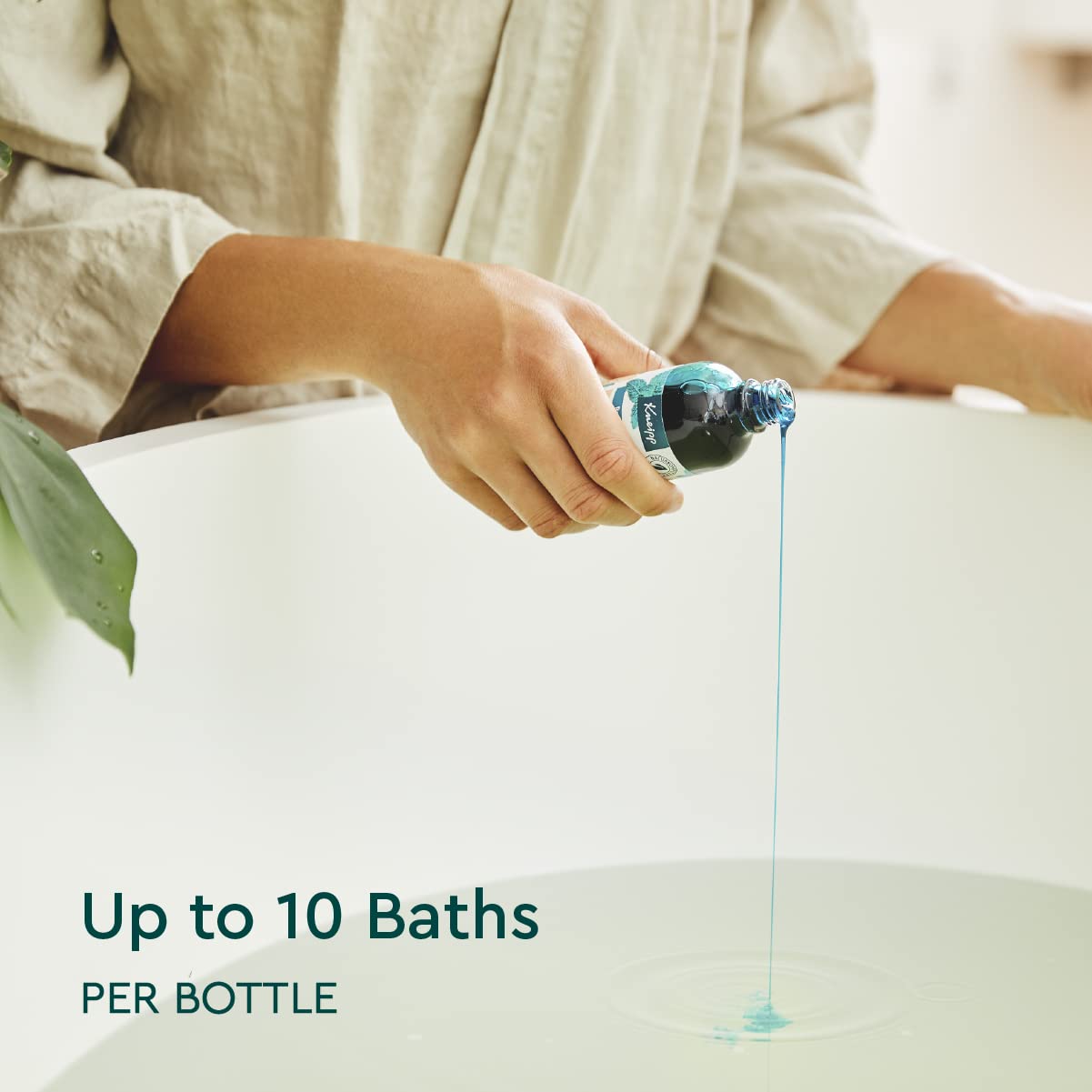 Kneipp Eucalyptus Herbal Bath Oil with Eucalyptus Essential Oil, 3.38 fl oz.