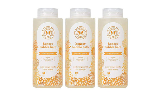 The Honest Company Bubble Bath, Sweet Orange Vanilla, 12 Ounce (3 Bottles)