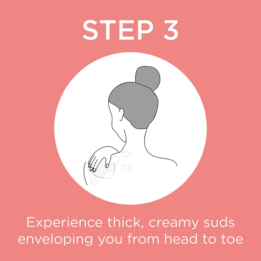 SPONGELLÉ Wild Flower Body Wash Infused Buffer, Honey Blossom