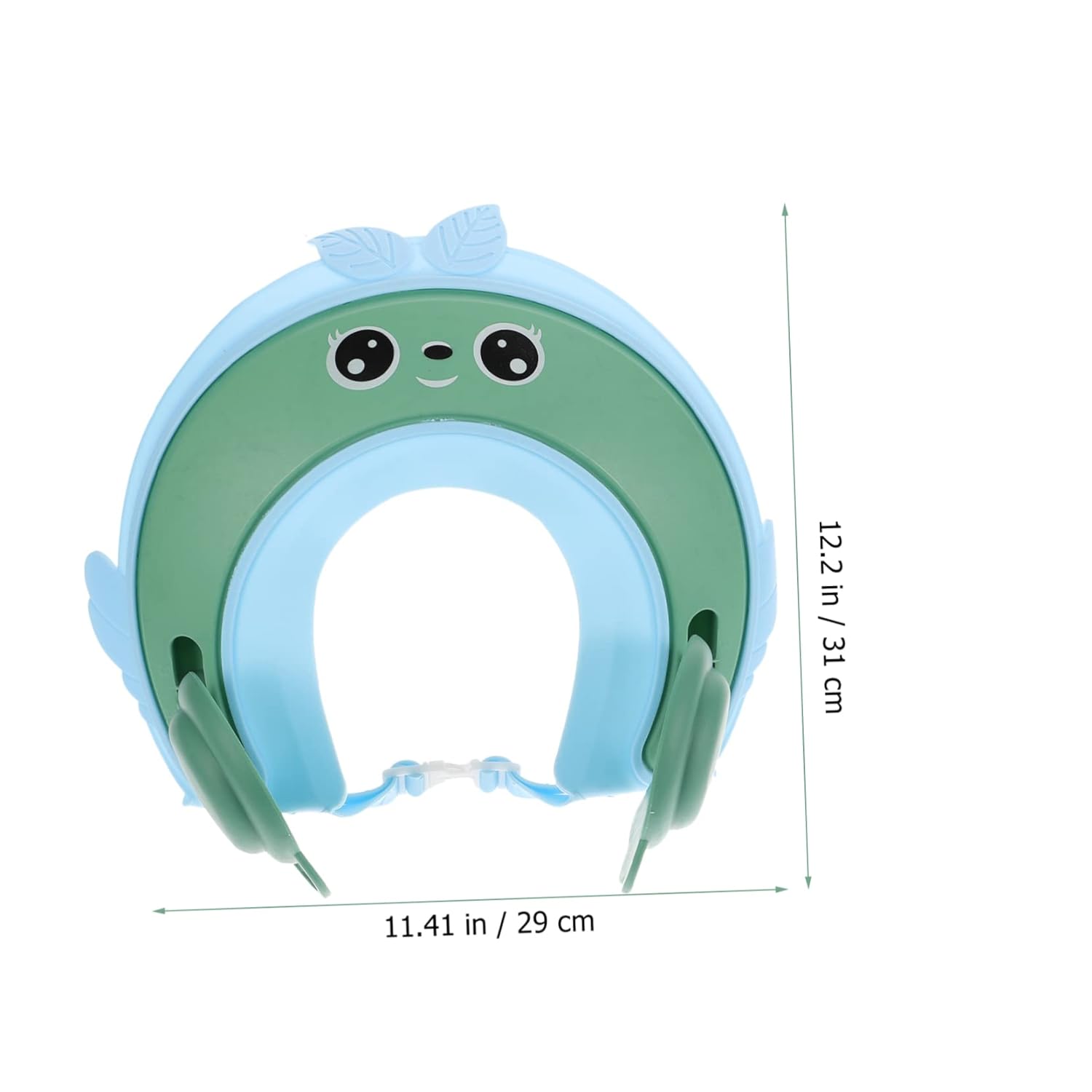 KOMBIUDA shampoo cap baby shower hat baby bath head protectors baby shampoo guard baby head wash cap protections bath caps infant shower cap baby crown bath products toddler child plastic