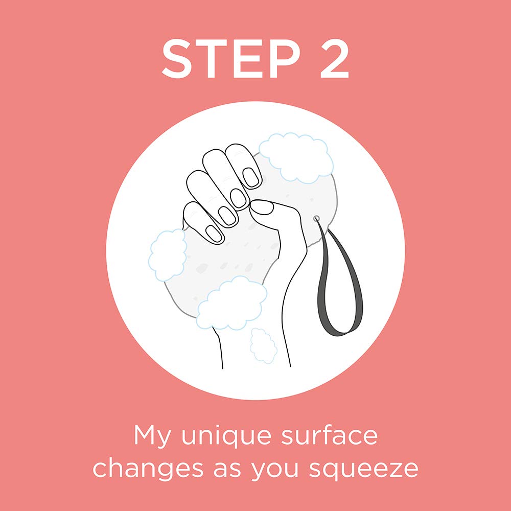 SPONGELLÉ Wild Flower Body Wash Infused Buffer, Honey Blossom