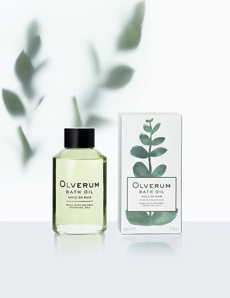 OLVERUM - Natural Bath Oil | Vegan, Cruelty-Free, Revitalizing Clean Beauty Bath Oil (4.25 fl oz | 125 ml)