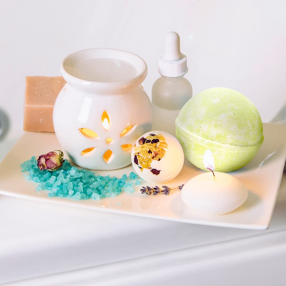 Purple Canyon Eucalyptus Bath Bombs for Women | Energizing Mint and Eucalyptus Bath Bomb with Natural Essential Oils | Gift Set of 6