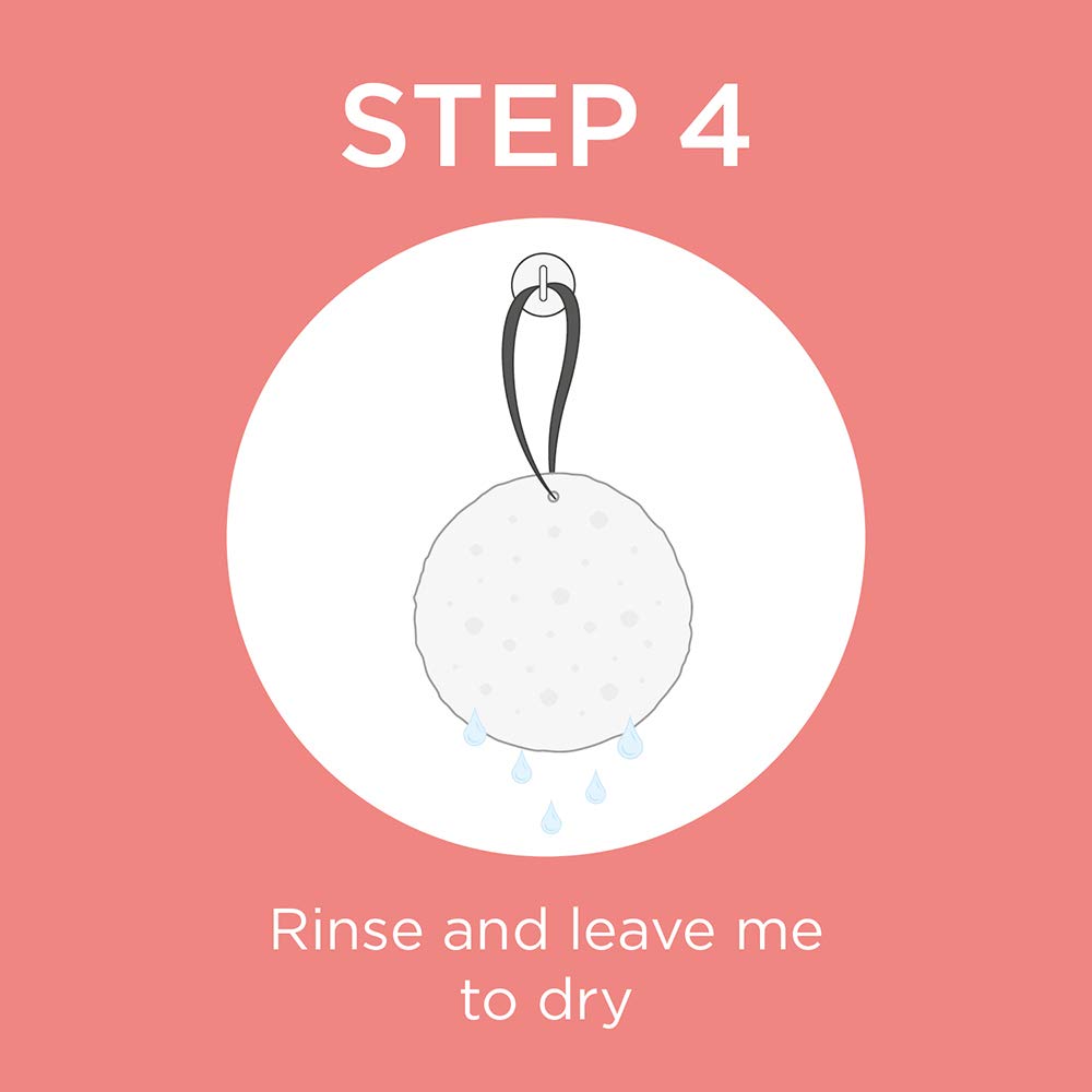 SPONGELLÉ Wild Flower Body Wash Infused Buffer, Honey Blossom