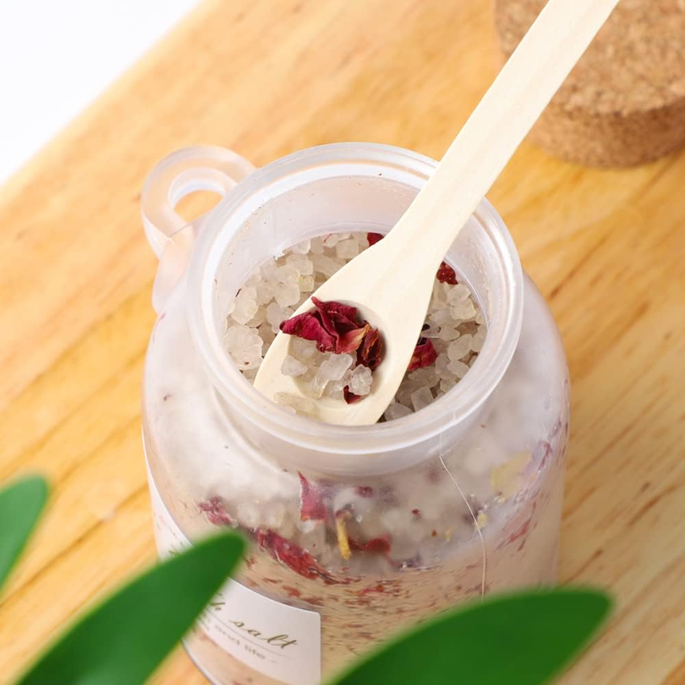 Primeauty Ancient Minerals Organic Bath Salts for Women for Men Relaxing Magnesium soak Dead sea Salts for Soaking, Rose Petals for Bath, for Pain Relief Muscle soak-Rose