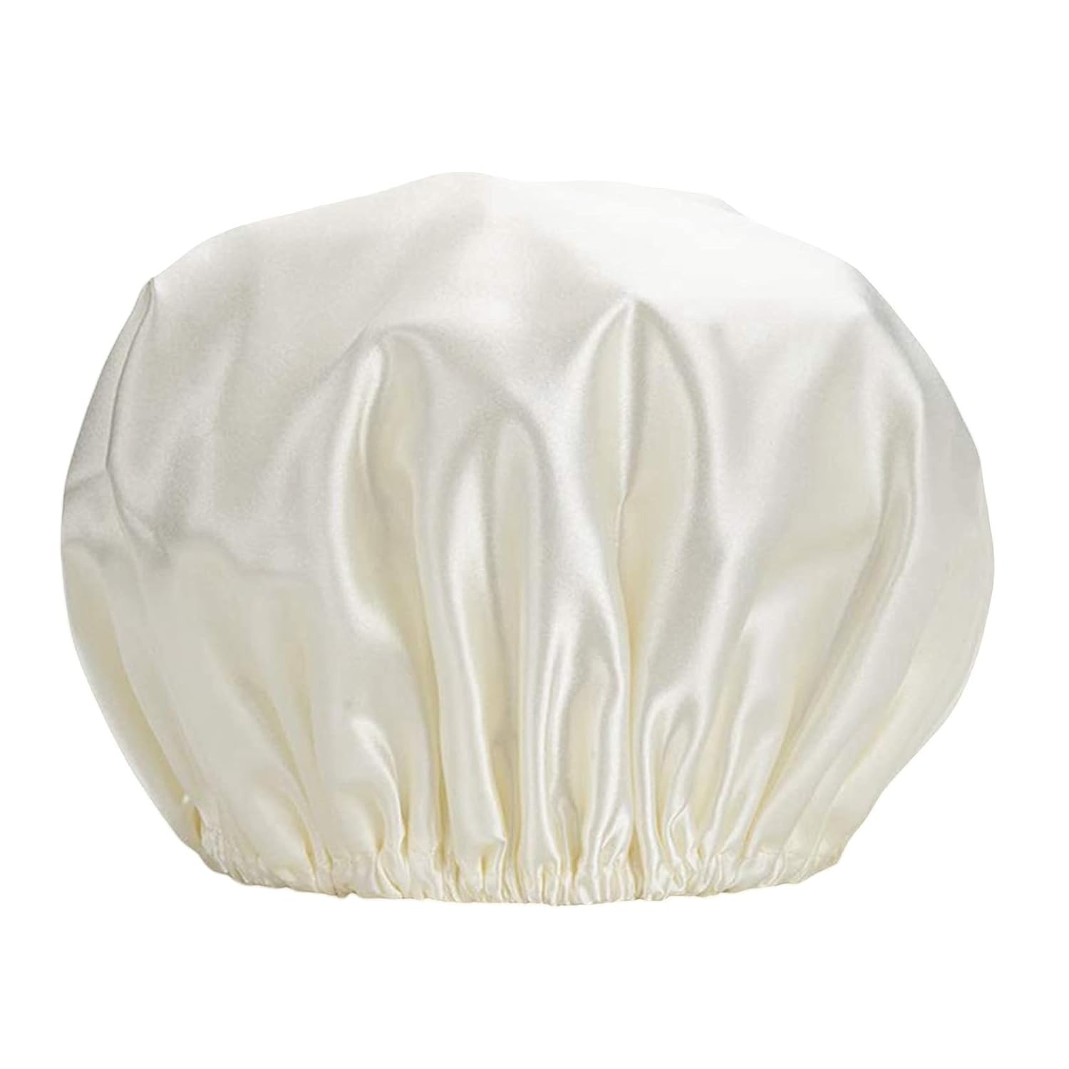 Bathing cap Bath Hair Hat Waterproof Reusable Shower Cap with Elastic Band Solid Color for Spa Salon Shower Cooking