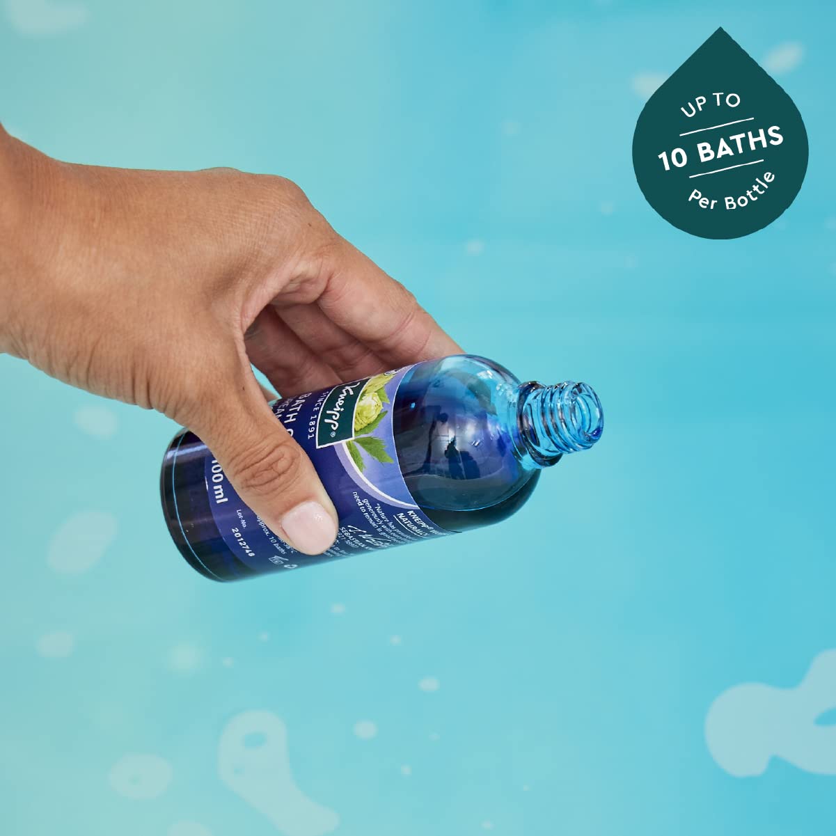 Kneipp Eucalyptus Herbal Bath Oil with Eucalyptus Essential Oil, 3.38 fl oz.