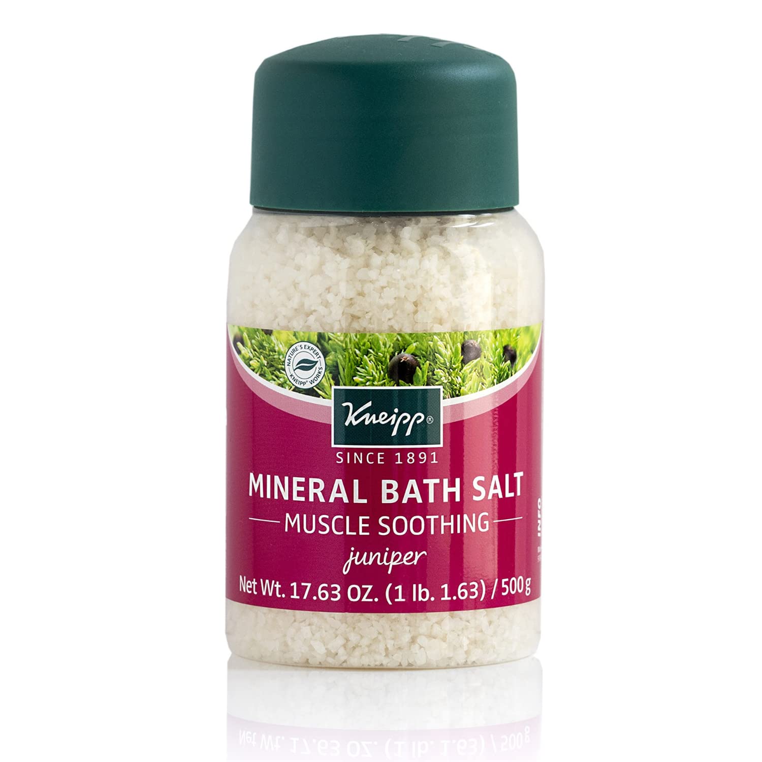 Kneipp Mineral Bath Salt Pampering Gift Set, Lavender, Dream Away, Arnica for Joints, Refreshing Eucalyptus, 2.1 Ounce 4-Pack