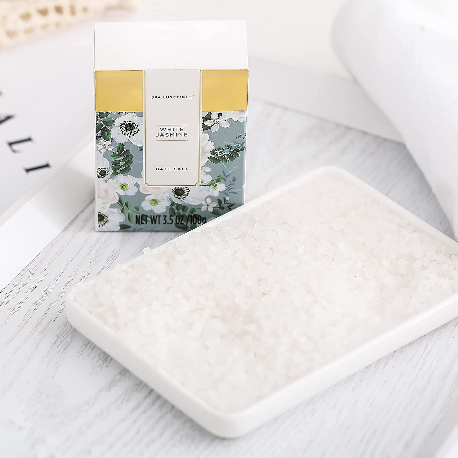 Spa Luxetique Spa Gift Baskets for Women - 8pcs Yellow Gifts for Women, Womens Gifts Includes Body Lotion, Bubble Bath, Bath Sets for Women Gift, Valentines Day Gifts for Her