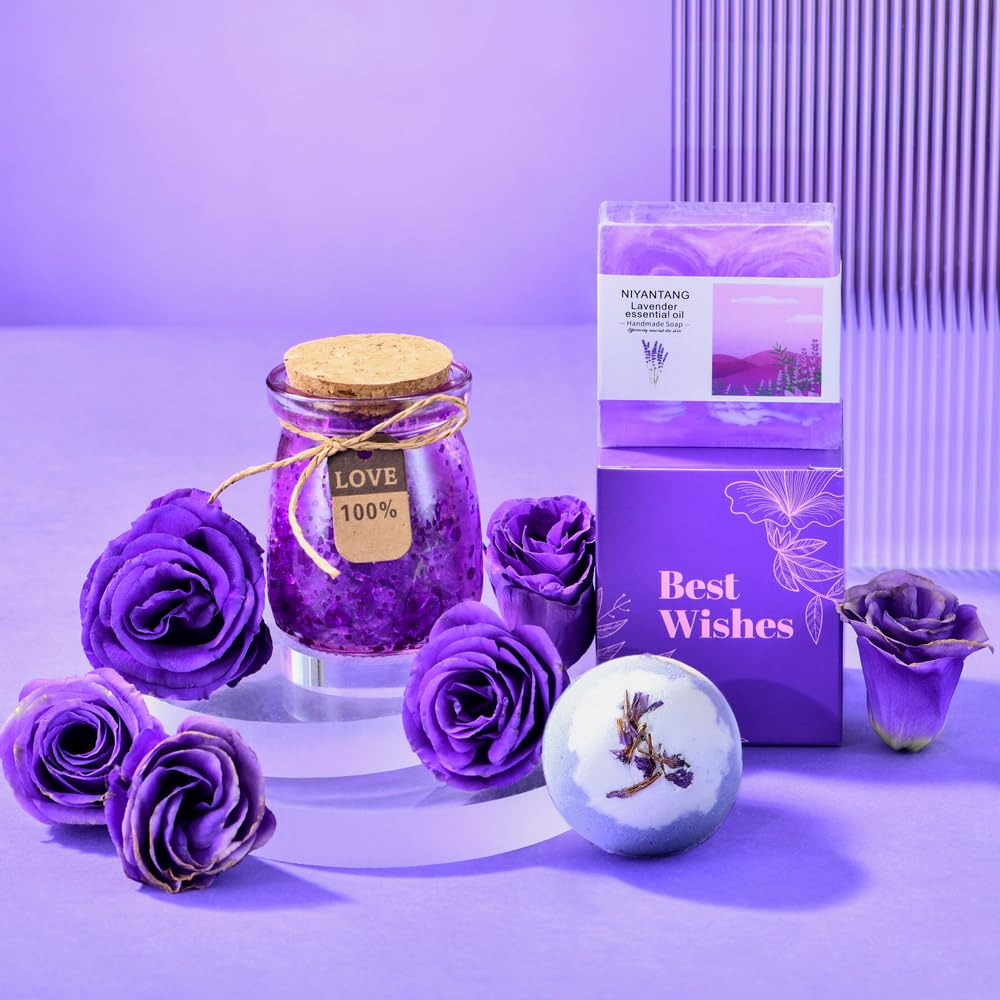 Birthday Gifts for Women, Relaxing Spa Gift Basket Set, Unique Gift Ideas for Women, Self Care Gifts Unique Gifts Idea for Mom Her Best Friends Sister Wife Girlfriend Coworker set