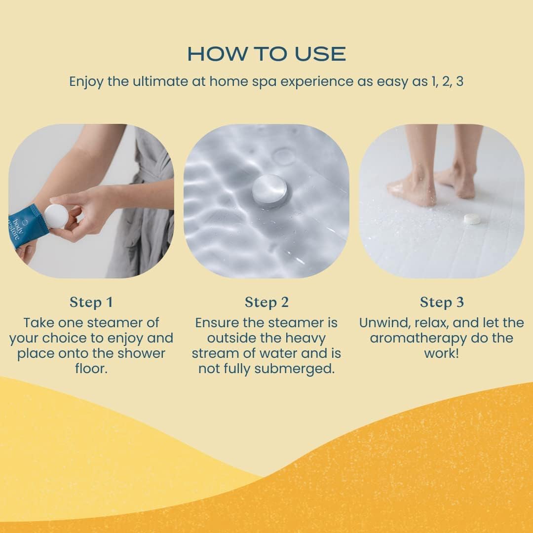 Body Restore Shower Steamers Aromatherapy (15 Packs x 3) - Gifts for Mom, Gifts for Women & Men, Shower Bath Bombs, Eucalyptus, Citrus Grove, Lavender Essential Oils, Stress Relief