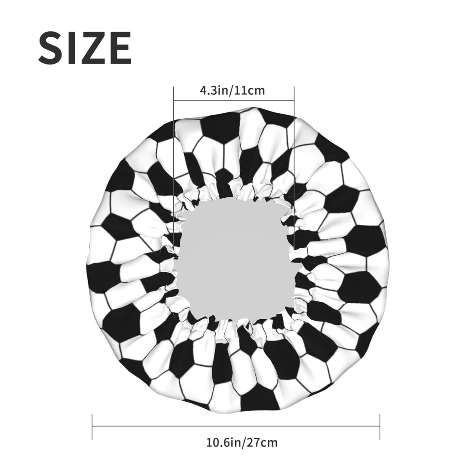 Rubber Ducks Shower Cap For Women Reusable Waterproof Double Layers Bath Cap Hair Protection Elastic Ladies Spa Salon Shower Hat