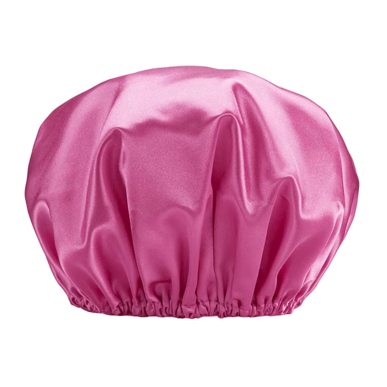 Bathing cap Bath Hair Hat Waterproof Reusable Shower Cap with Elastic Band Solid Color for Spa Salon Shower Cooking