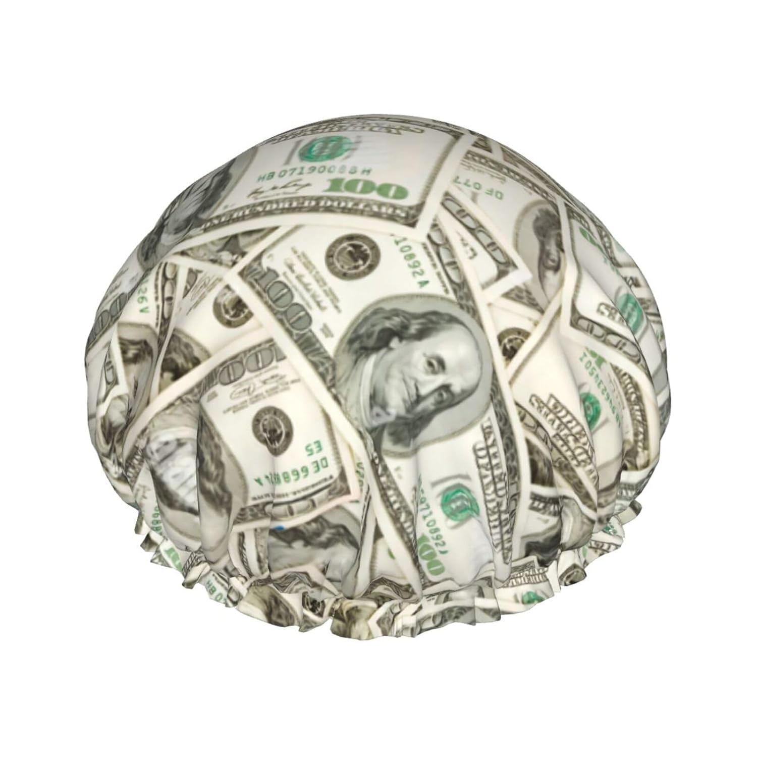 Rubber Ducks Shower Cap For Women Reusable Waterproof Double Layers Bath Cap Hair Protection Elastic Ladies Spa Salon Shower Hat