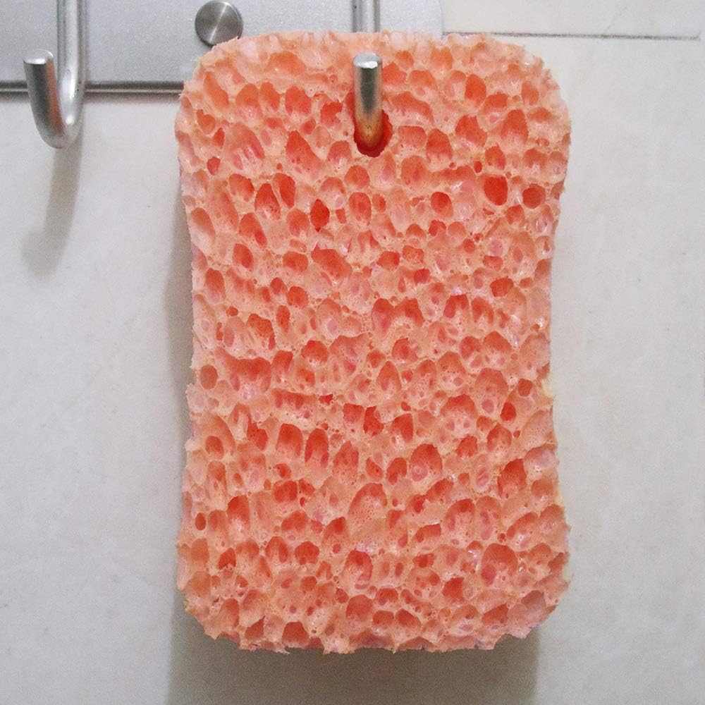 SENFAR Bath Sponge 3 Pack Shower Sponges for Cleaning Exfoliating Body Sponge, 3 Count (Pack of 1)