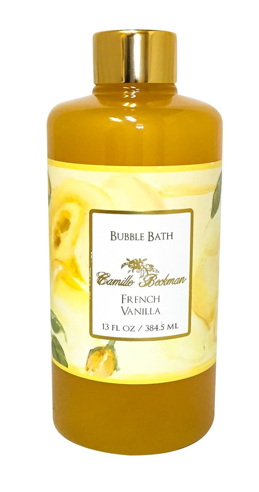 Camille Beckman Bubble Bath, French Vanilla, 13 Ounce