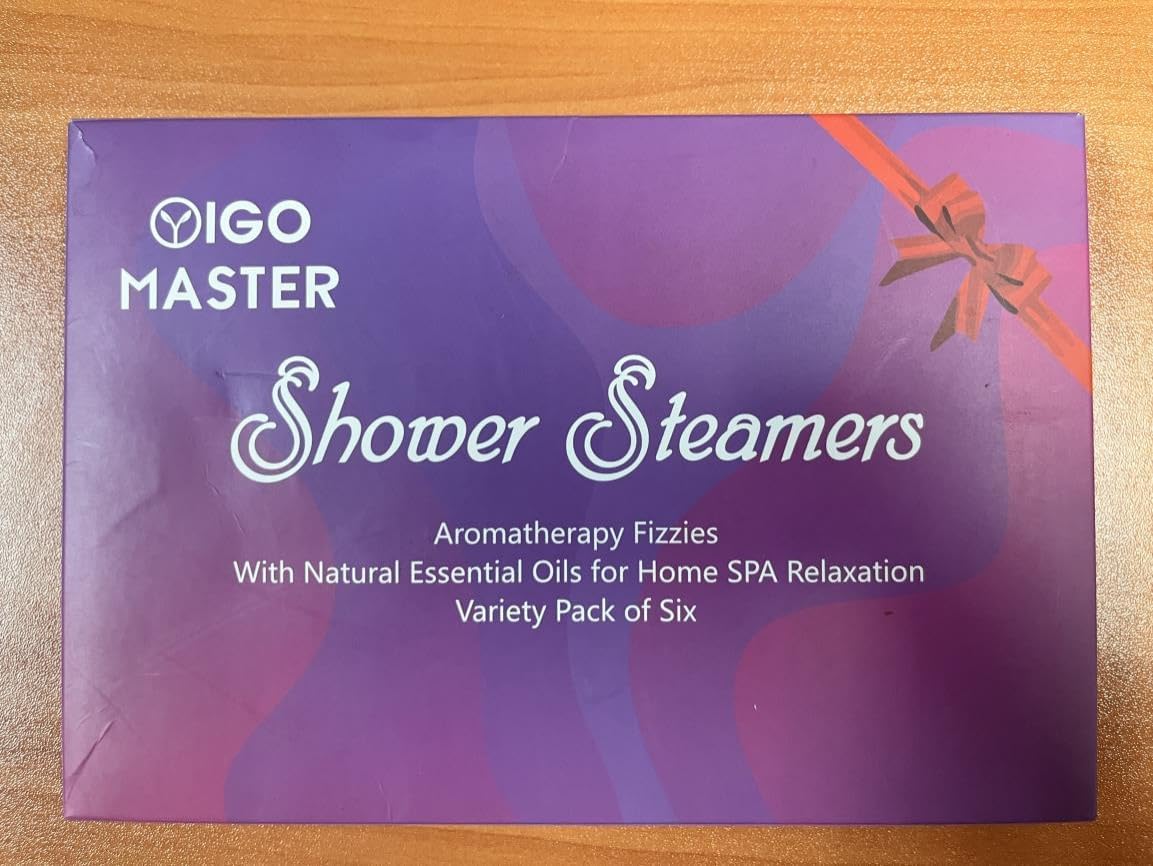 Shower Steamers Shower Bombs Aromatherapy Set of 6, SPA Gifts. Perfect Gifts for Birthday, Mother's Day, Valentine's Day, Easter Day