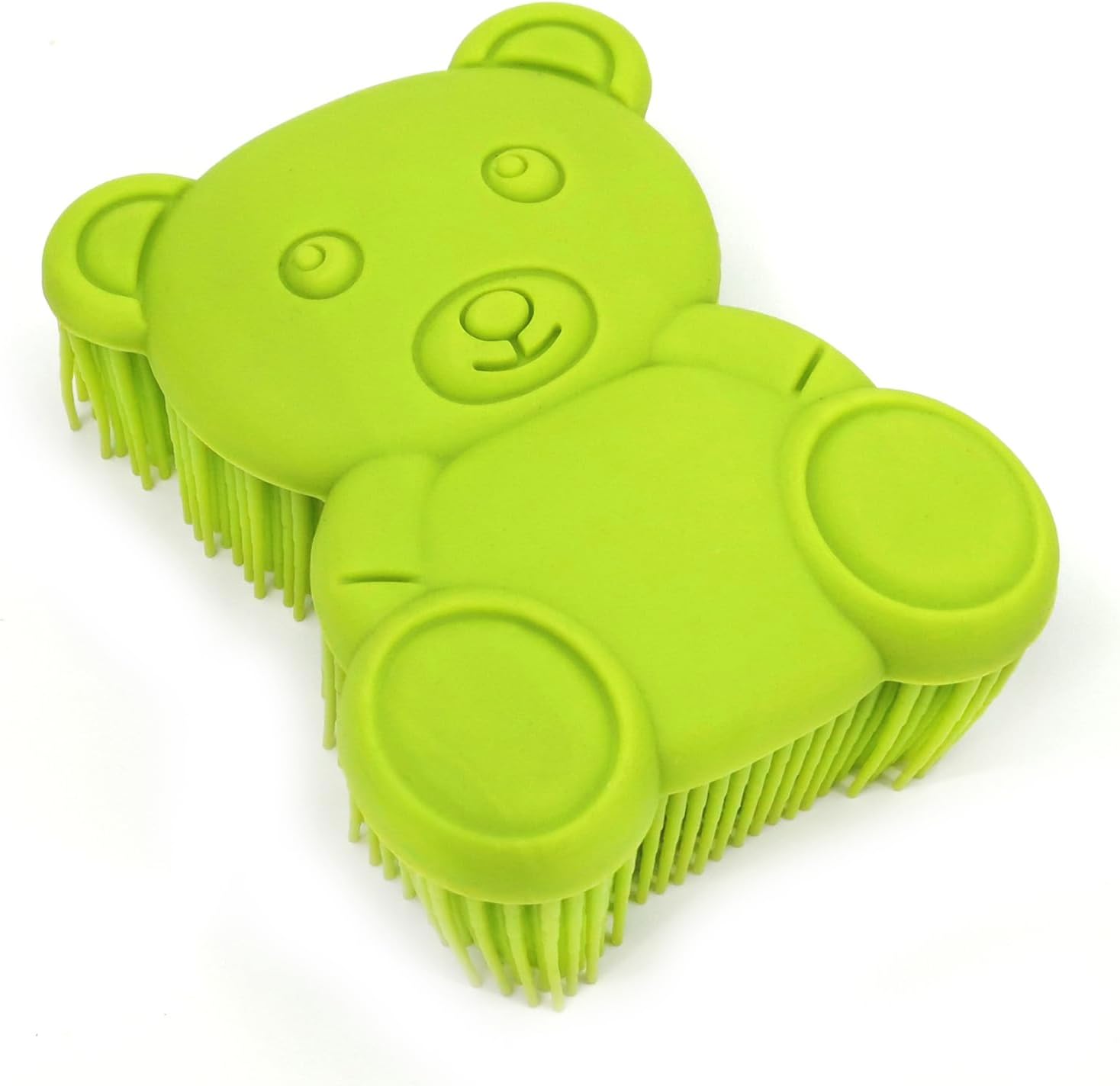 Premium Sensory Brush for Kids or Autism,Soft Silicone Body Scrubber,2 in 1 Sensory Room Occupational Therapy Sensory Brushes,Silicone Loofah,Pets Shower Brush Bath Brush Shampoo Brush(Whale-Teal)