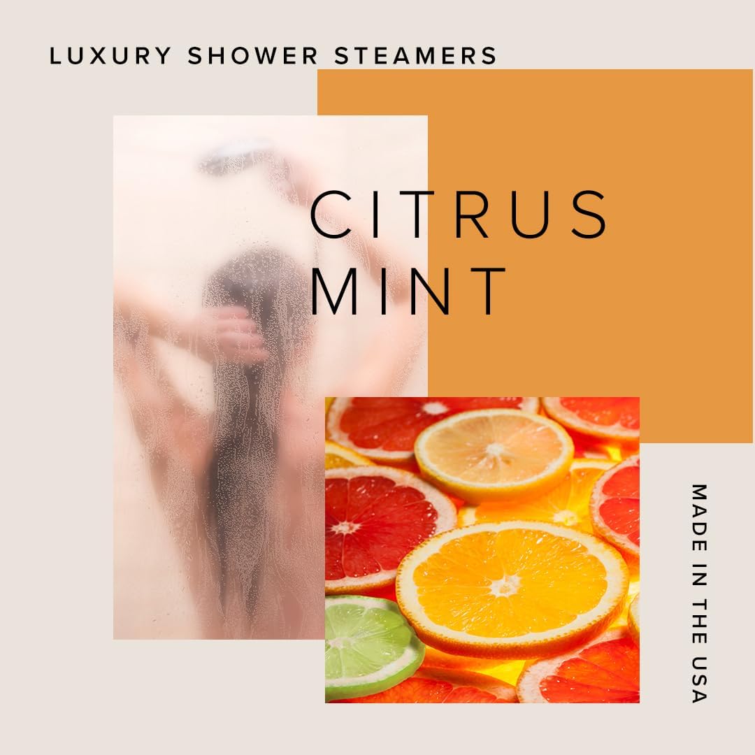 BOOTLEG BATH Shower Steamers Aromatherapy 15 Pack, 100% Pure Essential Oil, Eucalyptus, All Natural, for Men and Women, Made in USA