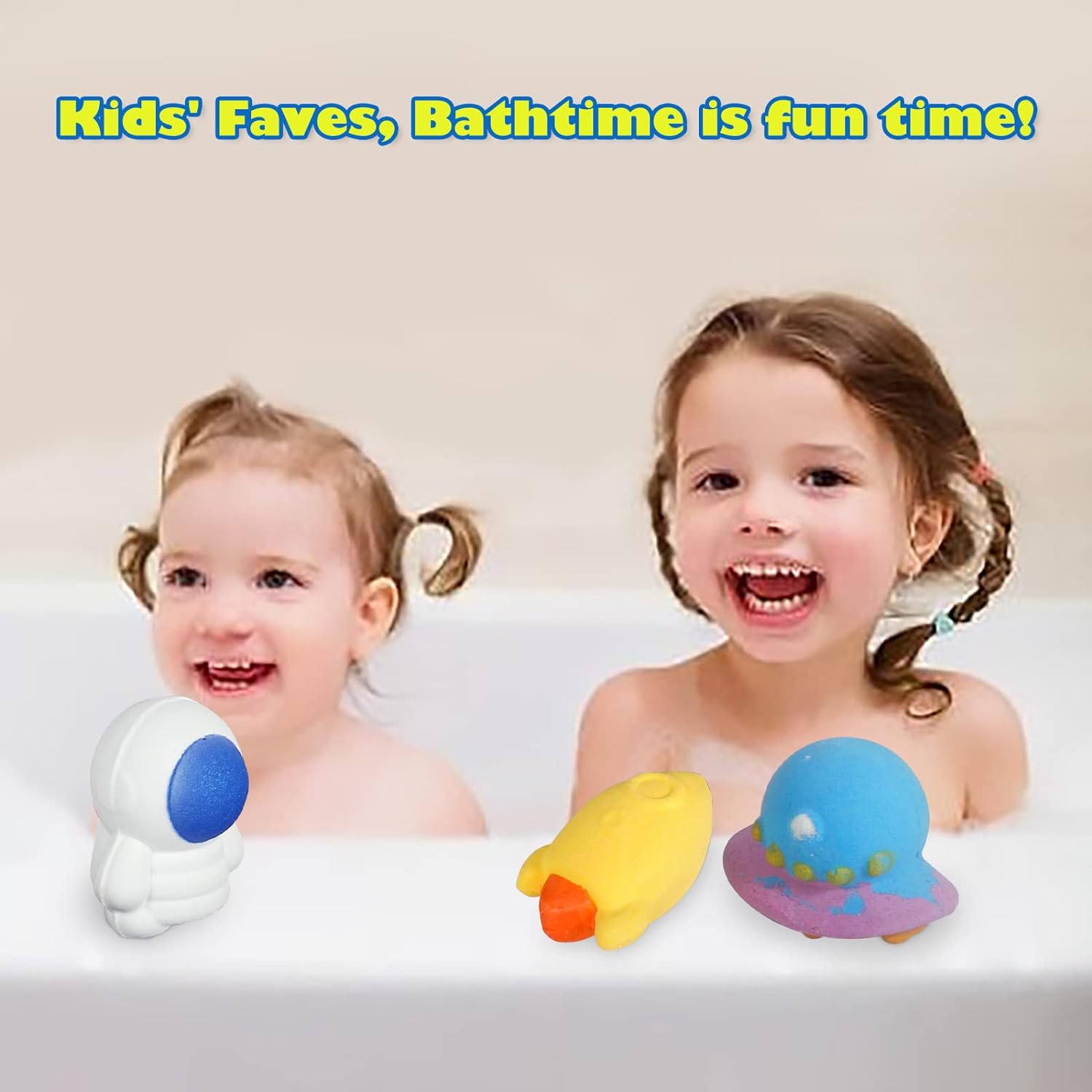 Aofmee Bath Bombs for Kids, Handmade Natural Bath Bombs with Surprise Inside, Shea Cocoa Butter Moisturize, Spa Fizzies Bath Bomb Kit, Birthday Christmas Holiday Gifts for Women, Girls, Boys