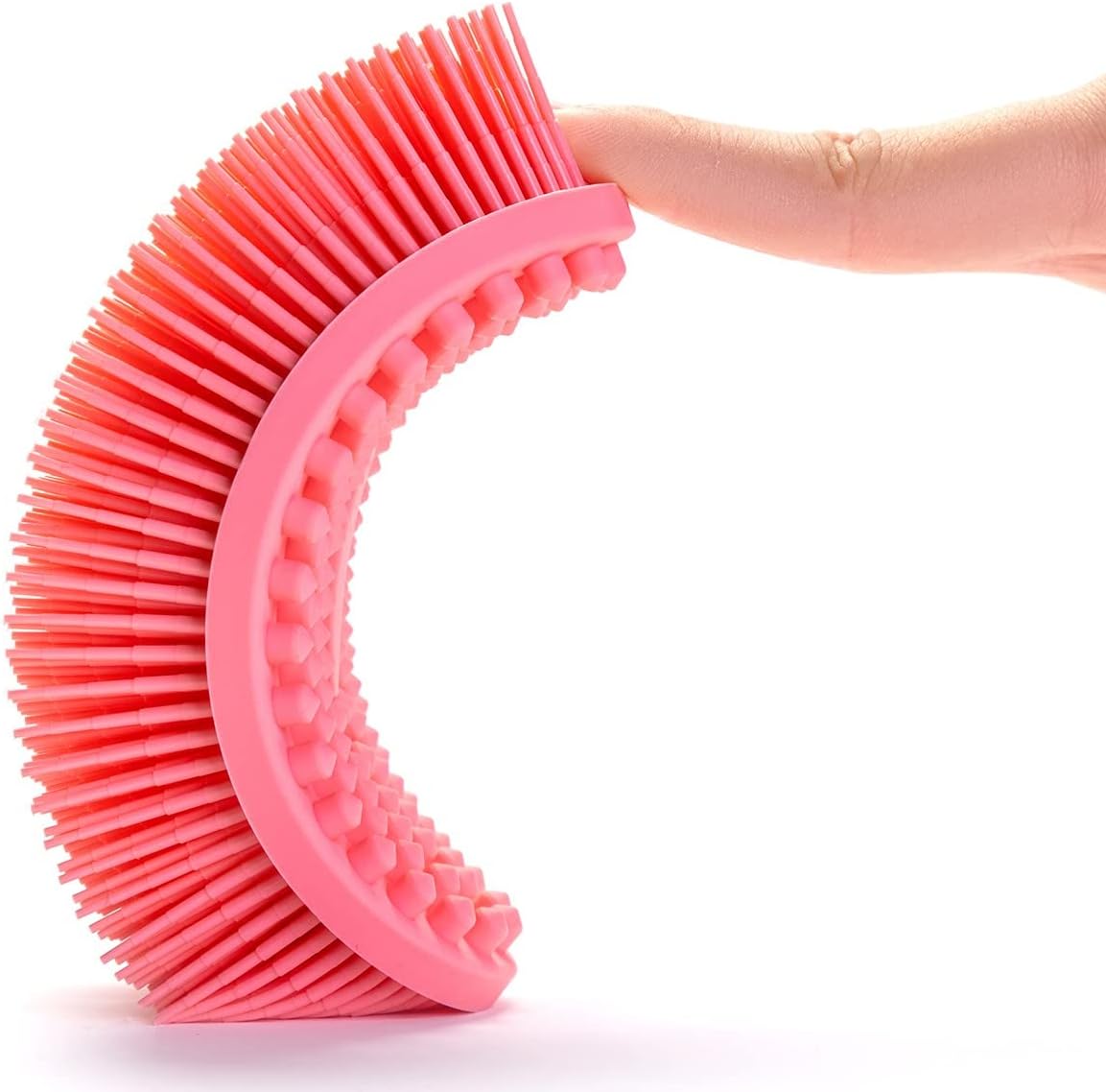 Premium Sensory Brush for Kids or Autism,Soft Silicone Body Scrubber,2 in 1 Sensory Room Occupational Therapy Sensory Brushes,Silicone Loofah,Pets Shower Brush Bath Brush Shampoo Brush(Whale-Teal)