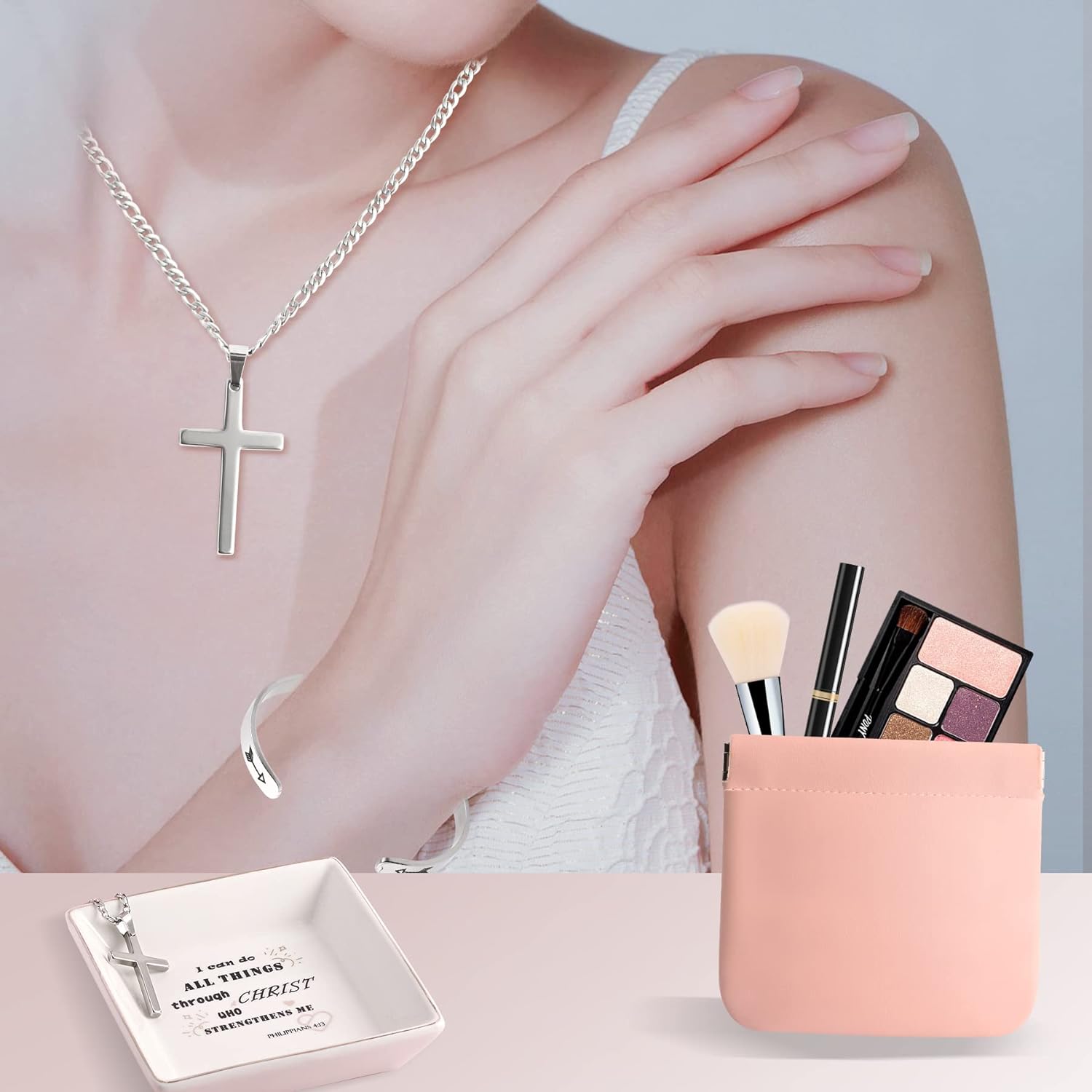 JUPOZOP Gifts for Women,Birthday Gifts for Women self Care Relaxing Spa Gift Baskets for Women Gifts for Mom, Wife, Sisters, Best Friends Unique Wine Tumbler Gifts