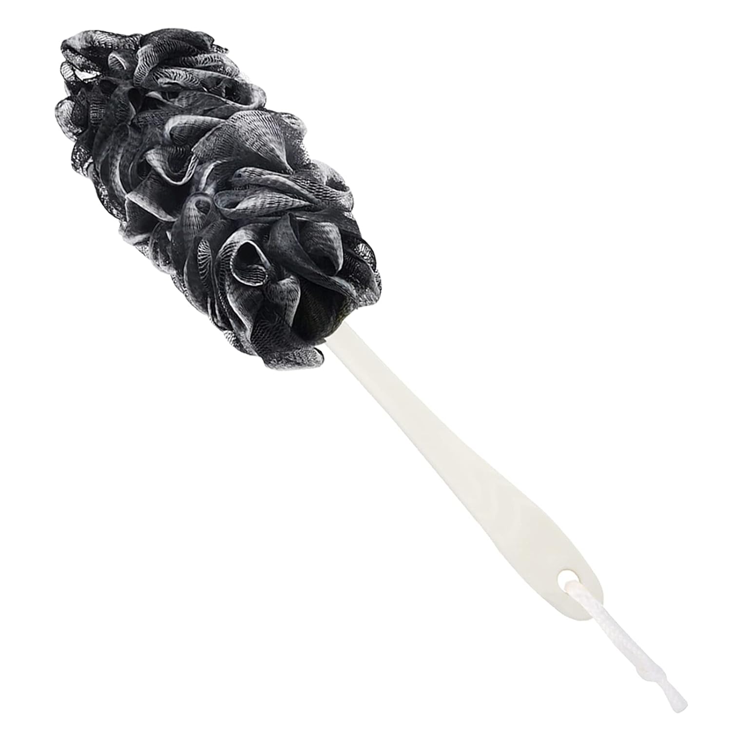 Arswin Back Scrubber for Shower, Loofah Long Handle Bath Body Brush, Soft Nylon Mesh Sponge On a Stick for Shower Men Women Kids Elderly, Exfoliating Scrub Cleaning Luffa for All Kinds of Skin(Blue)