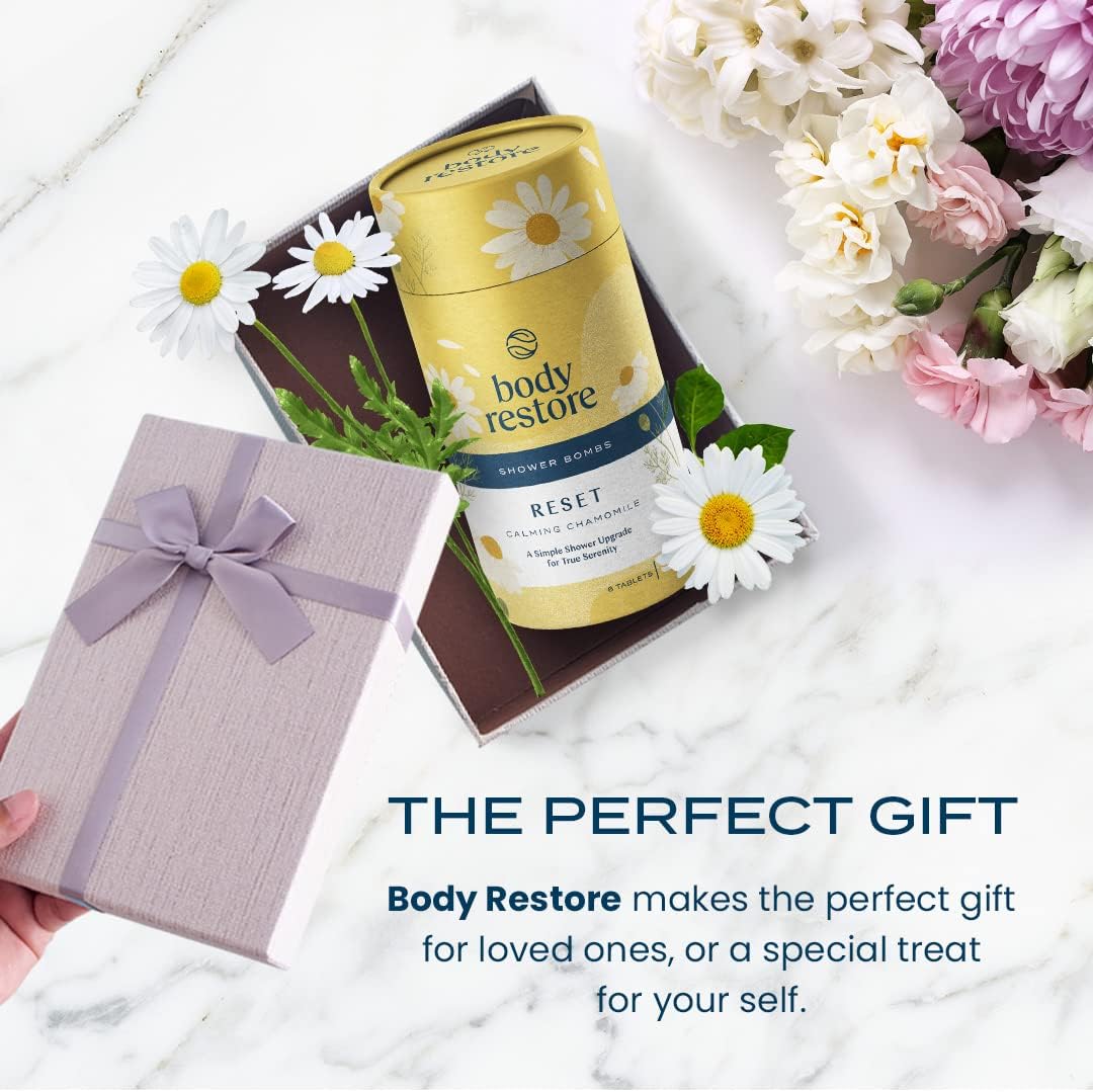 Body Restore Bath Bombs Aromatherapy 6 Packs - Christmas Gifts Stocking Stuffers, Relaxation Birthday Gifts for Women and Men, Stress Relief and Luxury Self Care - Lavender