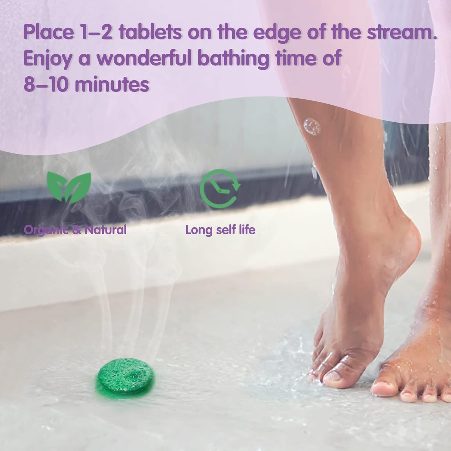 12PCS Aromatherapy Shower Bombs Stocking Stuffers for Women, Natural Essential Oil Shower Steamers Bulk, Stress Relief Self Care Gifts Christmas Gifts