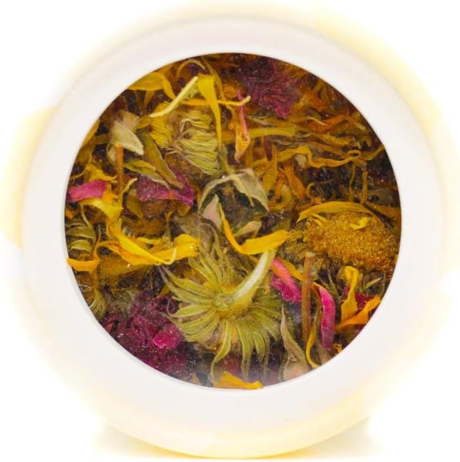 Moon Bath Botanical Bath Tea | New Moon Herbal Ayurvedic Bath Tea Soak w/Lavender, Jasmine & Chamomile for 2 Baths & Organic Body Care for Lunar Alignment | Made in USA