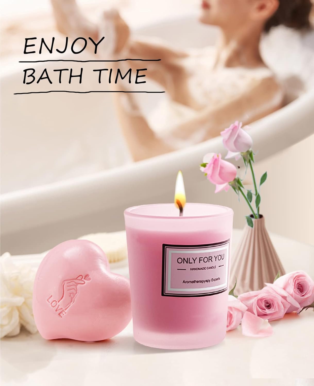 Personalized Birthday Gift Set for Women - From Daughter, Son, Girlfriend, Friend - For Mom, Sister, Bestie - Christmas, Anniversary, Valentine's Day, Mother's Day Gifts