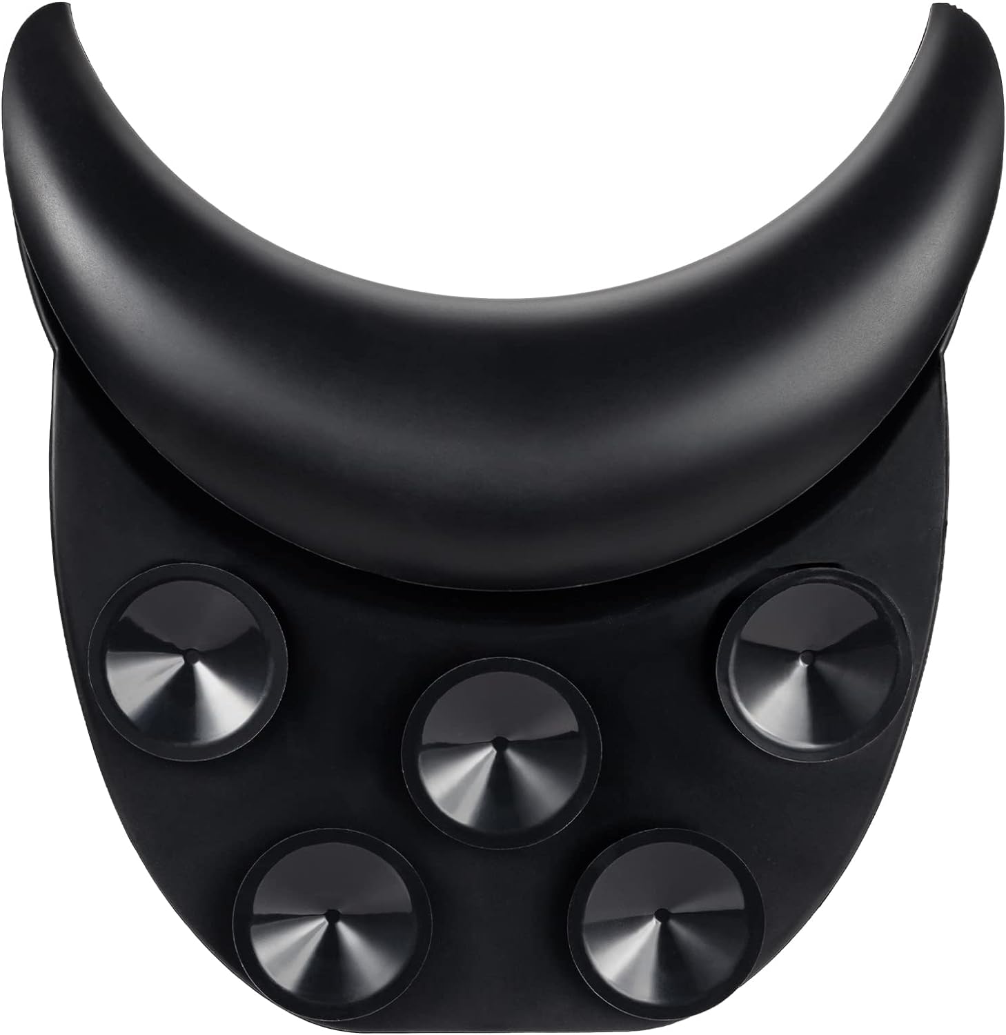 Noverlife Soft Silicone Shampoo Bowl Neck Rest, Non-Slip Shampoo Bowl Neck Pillow, Salon Sink Neck Cushion with Suction Cups, Salon Silicone Hair Washing Neck Pillow for Salon Hair Spa Washing Basin