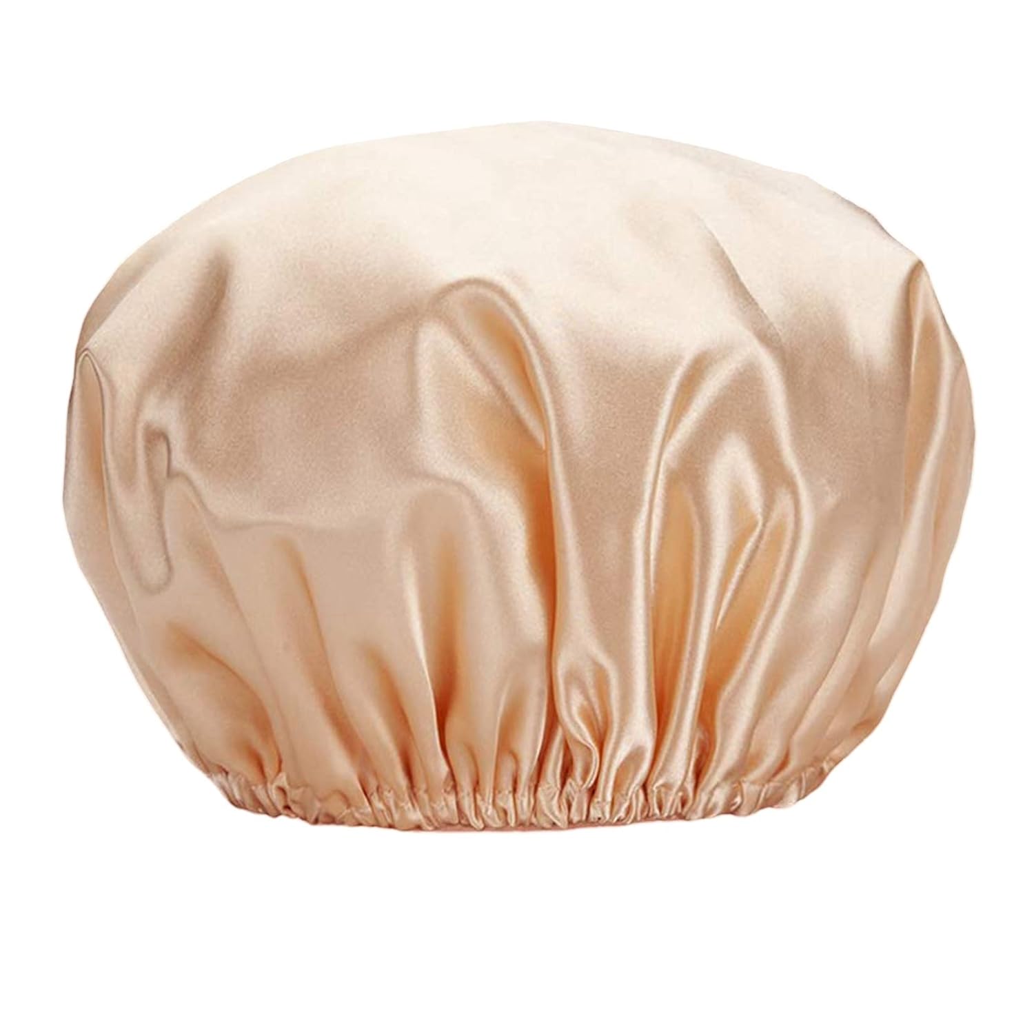 Bathing cap Bath Hair Hat Waterproof Reusable Shower Cap with Elastic Band Solid Color for Spa Salon Shower Cooking