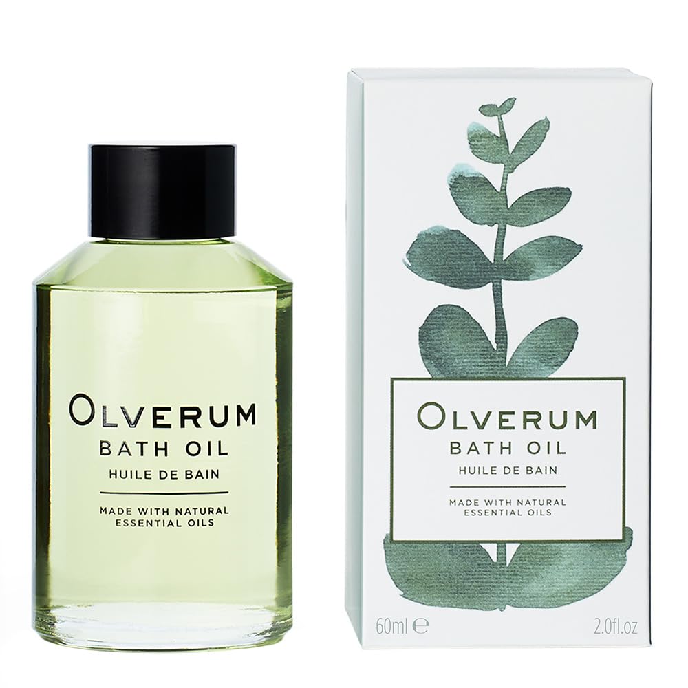 OLVERUM - Natural Bath Oil | Vegan, Cruelty-Free, Revitalizing Clean Beauty Bath Oil (4.25 fl oz | 125 ml)