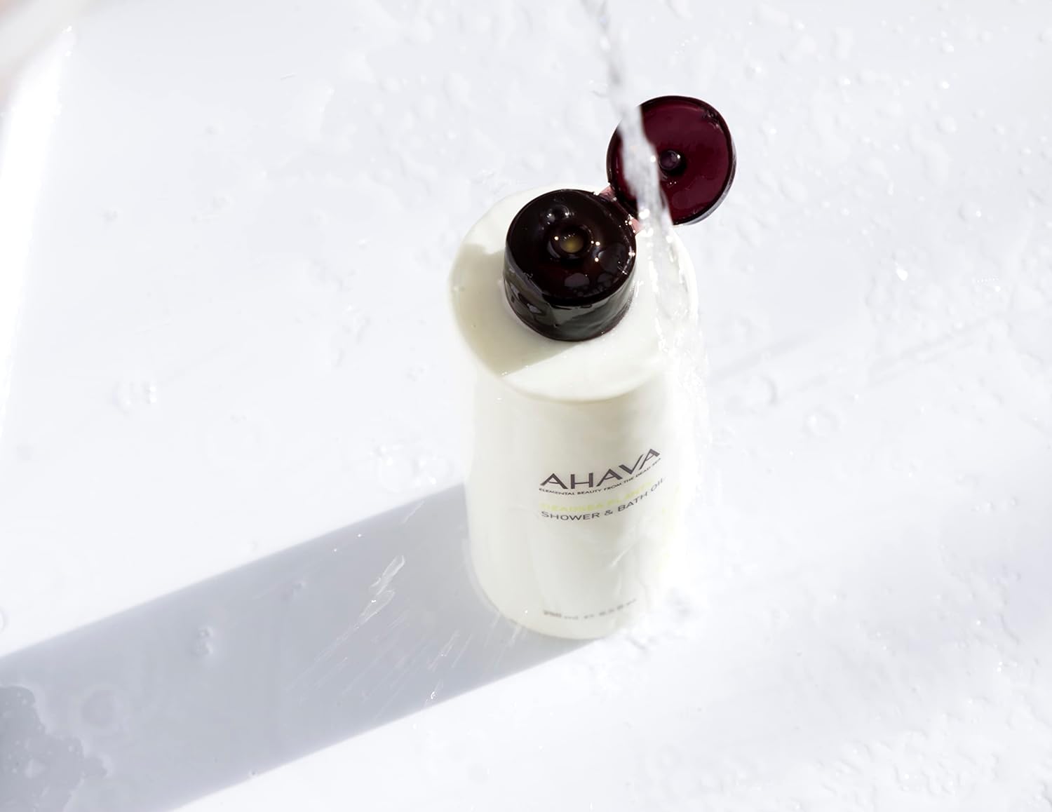 AHAVA DeadSea Plants Shower and Bath Oil, 8.5 Fl Oz