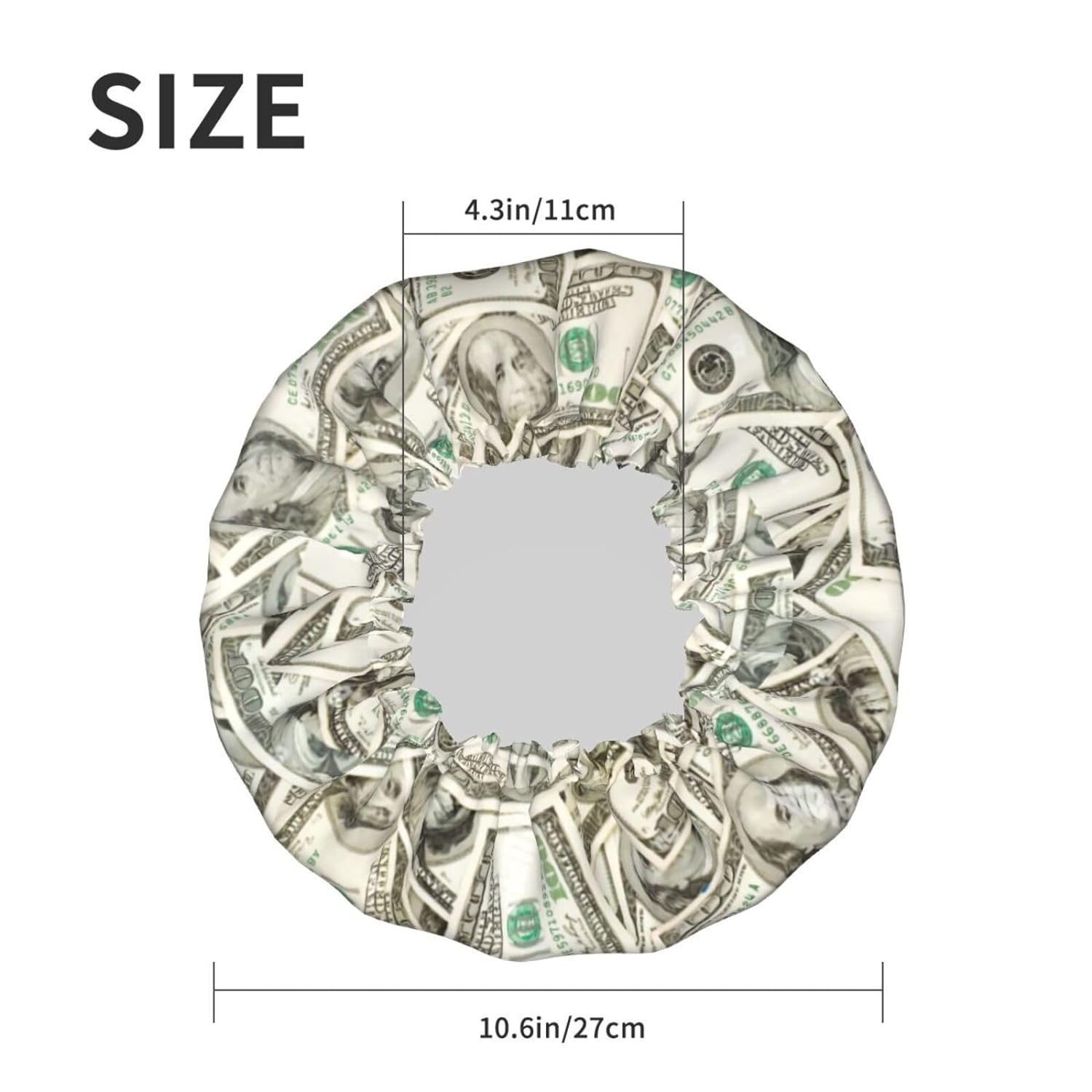 Rubber Ducks Shower Cap For Women Reusable Waterproof Double Layers Bath Cap Hair Protection Elastic Ladies Spa Salon Shower Hat