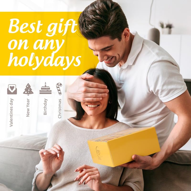 Piruon 13 Pcs Self Care and Birthday Gift box for Women - Valentines Spa Gift Set with Bath Care and Relaxing Gifts for Women - Mom, Wife - Tumbler, Scented Candle, Bath Bomb ,Soap,Hair Brush,Bracelet