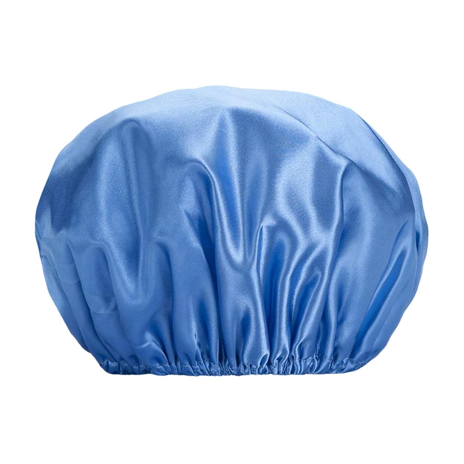 Bathing cap Bath Hair Hat Waterproof Reusable Shower Cap with Elastic Band Solid Color for Spa Salon Shower Cooking