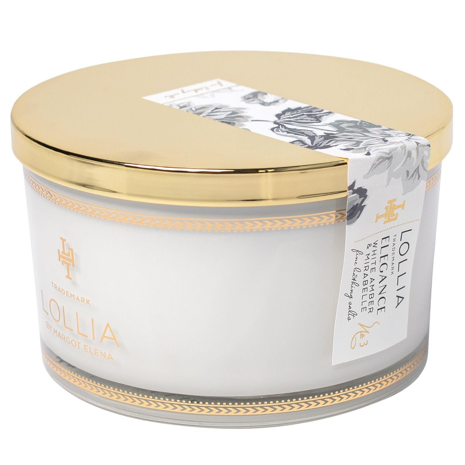 Lollia Fine Bathing Salts, 20 oz. – Bath Essential for Women, Bathtub Accessories, Relaxing Bath Salts for Women, Bath Products, Scented Luxury Bath Salts