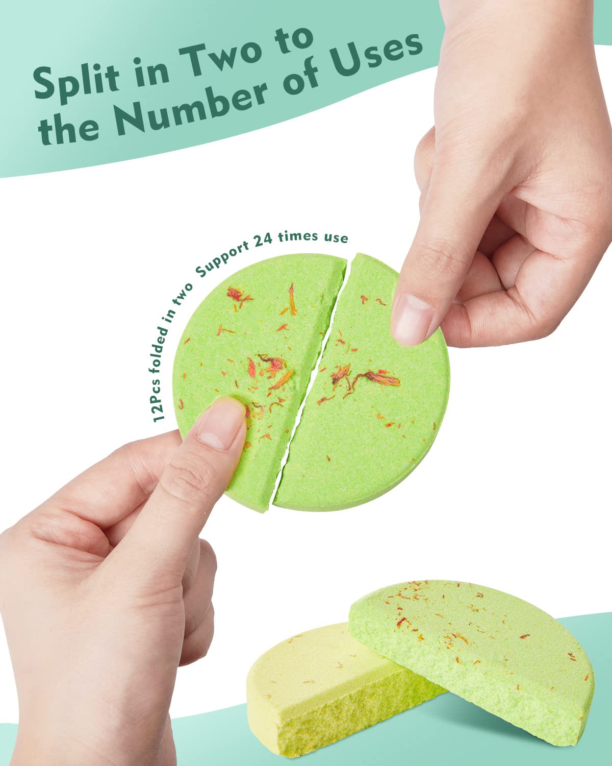 Effiland Aromatherapy Shower Steamers Shower Gifts,Soap Holder Set, 6-Pack Shower Bombs,Gift for Women,Relaxing Self Care