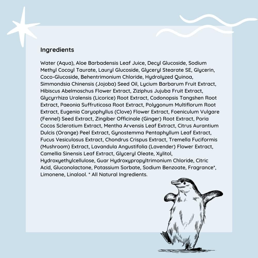 Gryph & IvyRose Poppin’ Bubbles Bath Soap for Babies - Gentle Soft on Skin Herbal Bubble Bath for Kids - Vegan Fragrance Free Soap For Children - 8 fl oz