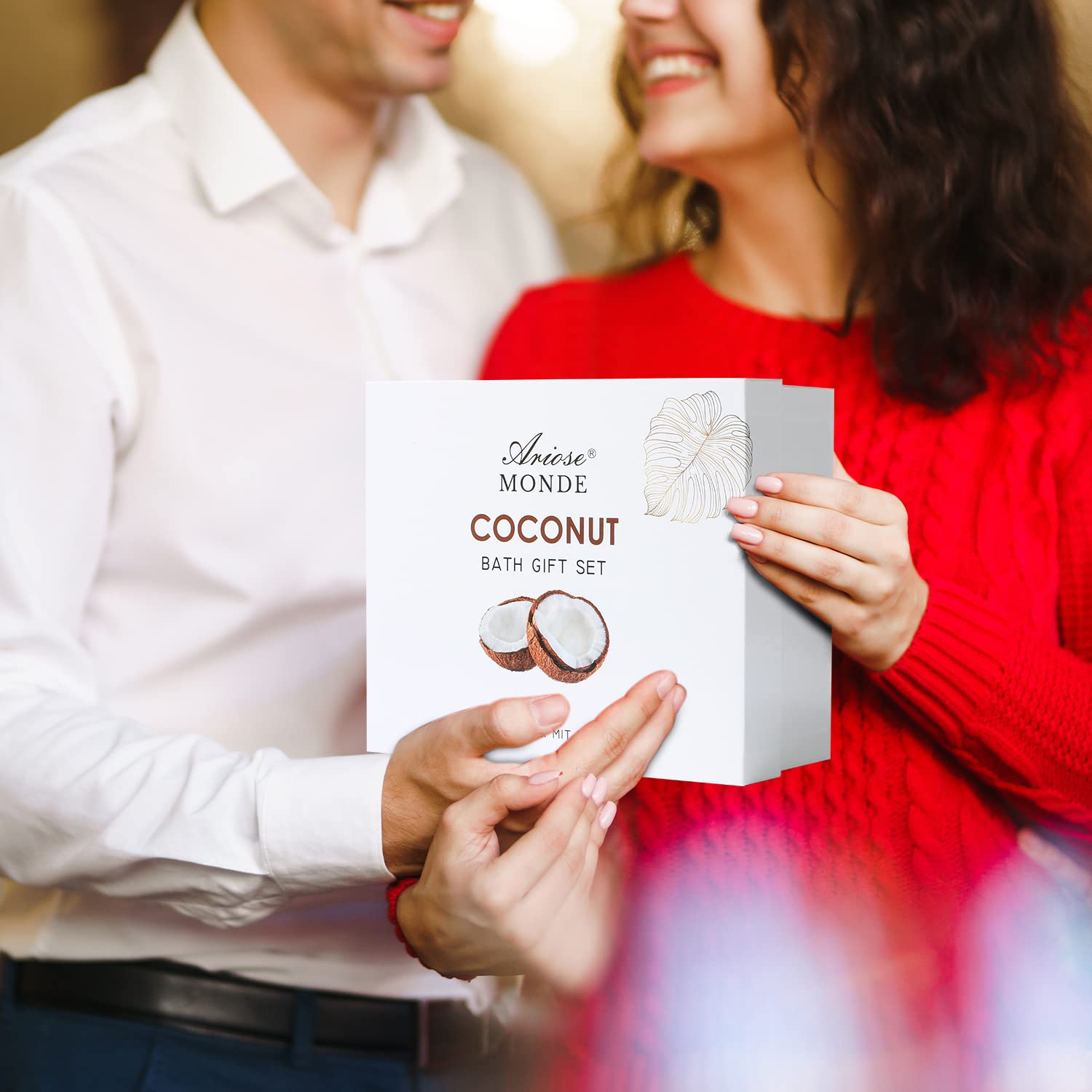 Home Spa Gift Basket, Bath Spa Kit for Women, with Body Lotion, Shower Gel, Bubble Bath, Body Scrub, Bath Salt, Bath Bomb, Bath Gift Set for Mother, Wife Her, with Magnolia and Jasmine Scent