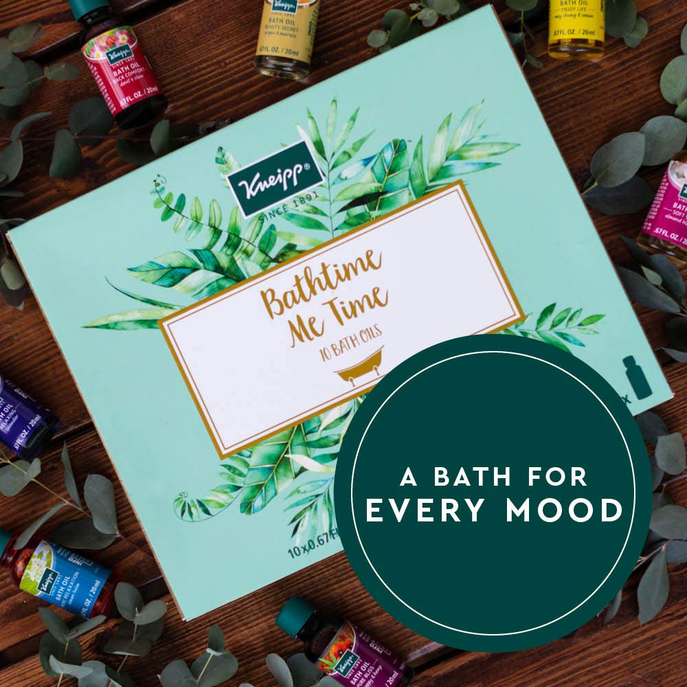 Kneipp Herbal Bath Oil Gift Set of 10 Travel Size Oils, 0.67 Fl Oz (Pack of 10)