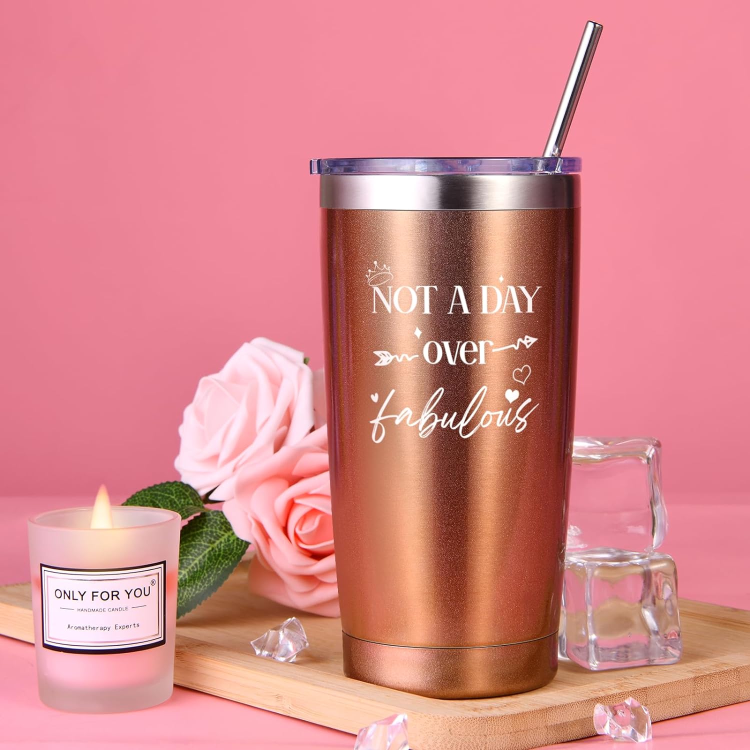 Healemo Happy Birthday Gifts for Women - Birthday Gift Baskets for Women Friendship Sister Girlfriend Mom, Bath Relaxing Spa Presents Set for Woman, Unique Gifts Box for Women Who Have Everything