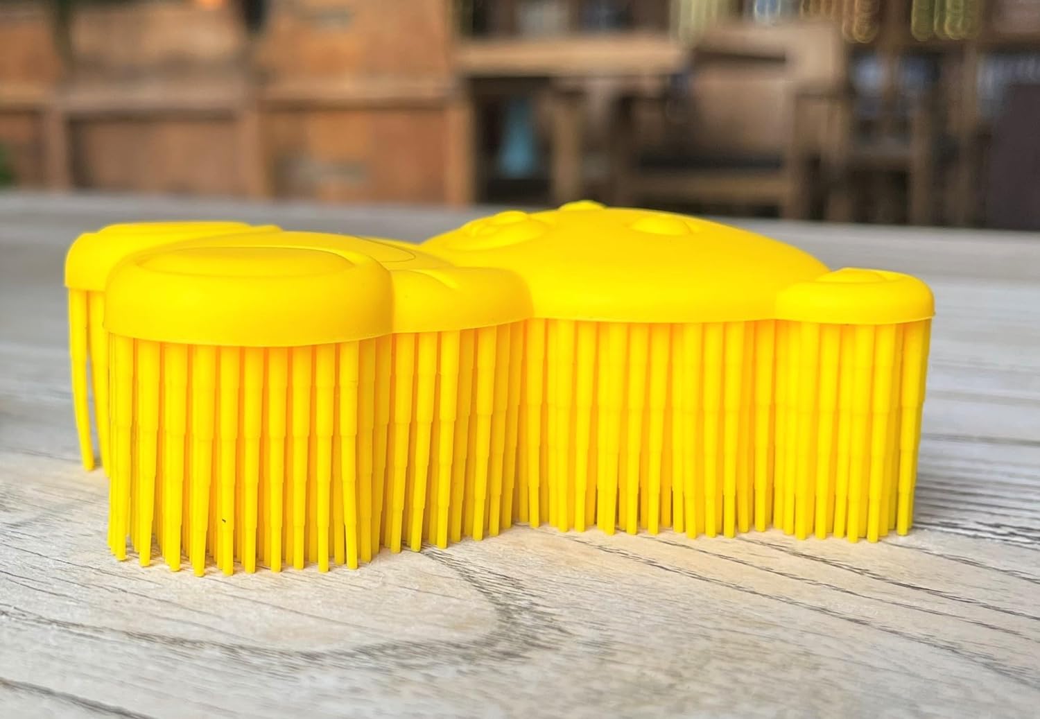 Premium Sensory Brush for Kids or Autism,Soft Silicone Body Scrubber,2 in 1 Sensory Room Occupational Therapy Sensory Brushes,Silicone Loofah,Pets Shower Brush Bath Brush Shampoo Brush(Whale-Teal)