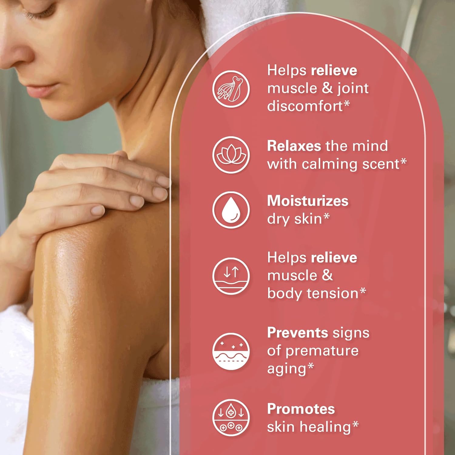 Anti Cellulite Massage Oil and Sore Muscle Body Oil | Massage Oil for Massage Therapy | Collagen and Stem Cell Skin Tightening Cellulite Cream and Massage Lotion for Women 8 Fl Oz by M3 Naturals