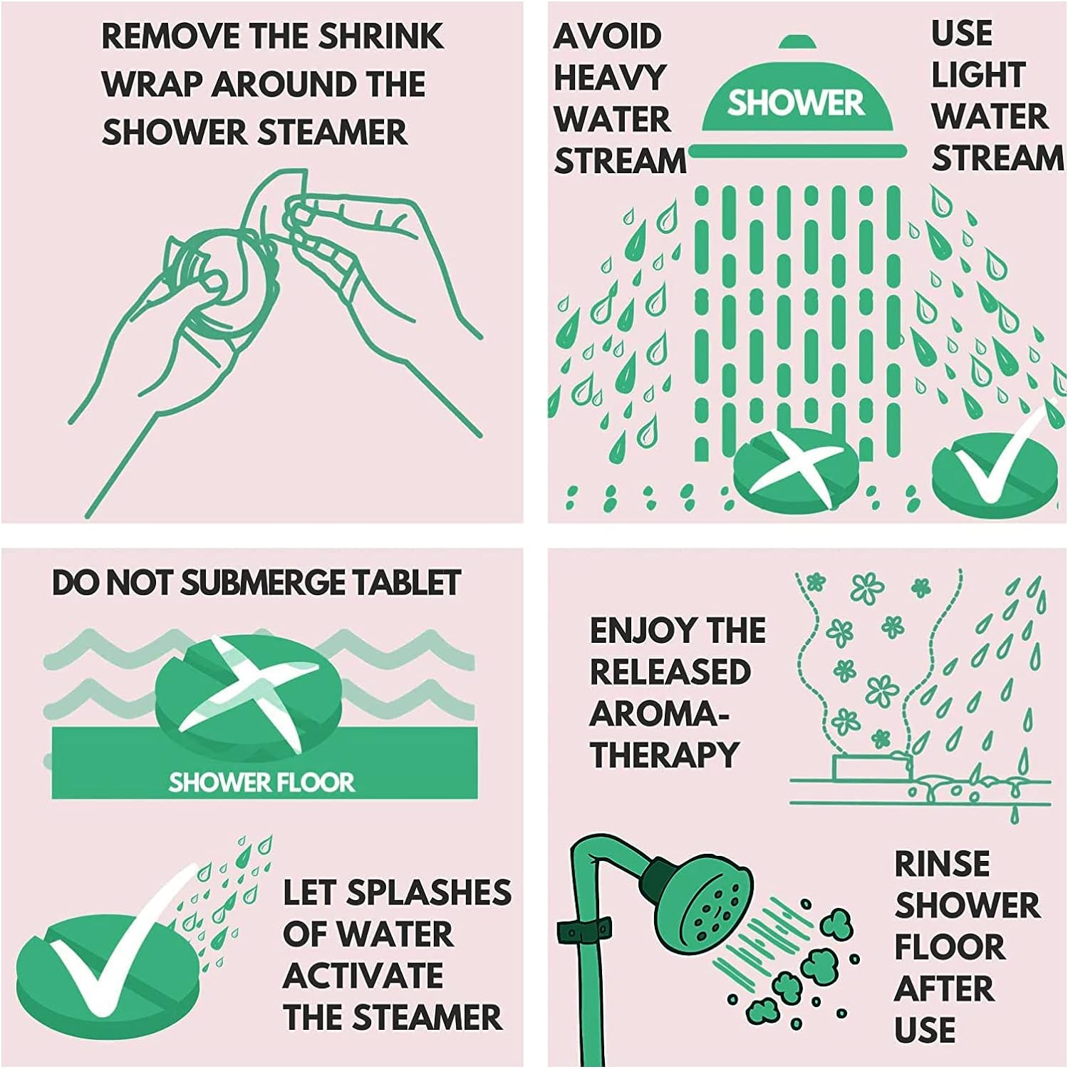 MR MIRYE Shower Steamers Aromatherapy, 20-Pack Shower Bombs Organic with Verbena, Orange&Vanilla, Watermelon, Lemongrass&Coconut, Eucalyptus&Mint Essential Oil, Birthday Mothers Day Gifts for Her