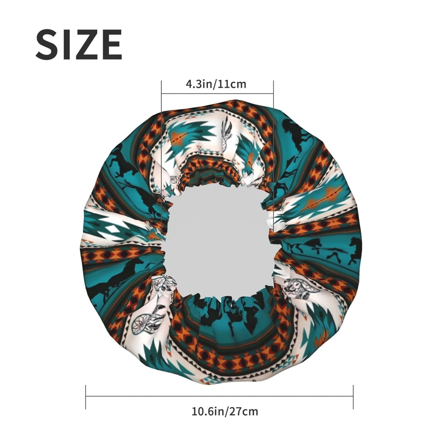 Rubber Ducks Shower Cap For Women Reusable Waterproof Double Layers Bath Cap Hair Protection Elastic Ladies Spa Salon Shower Hat