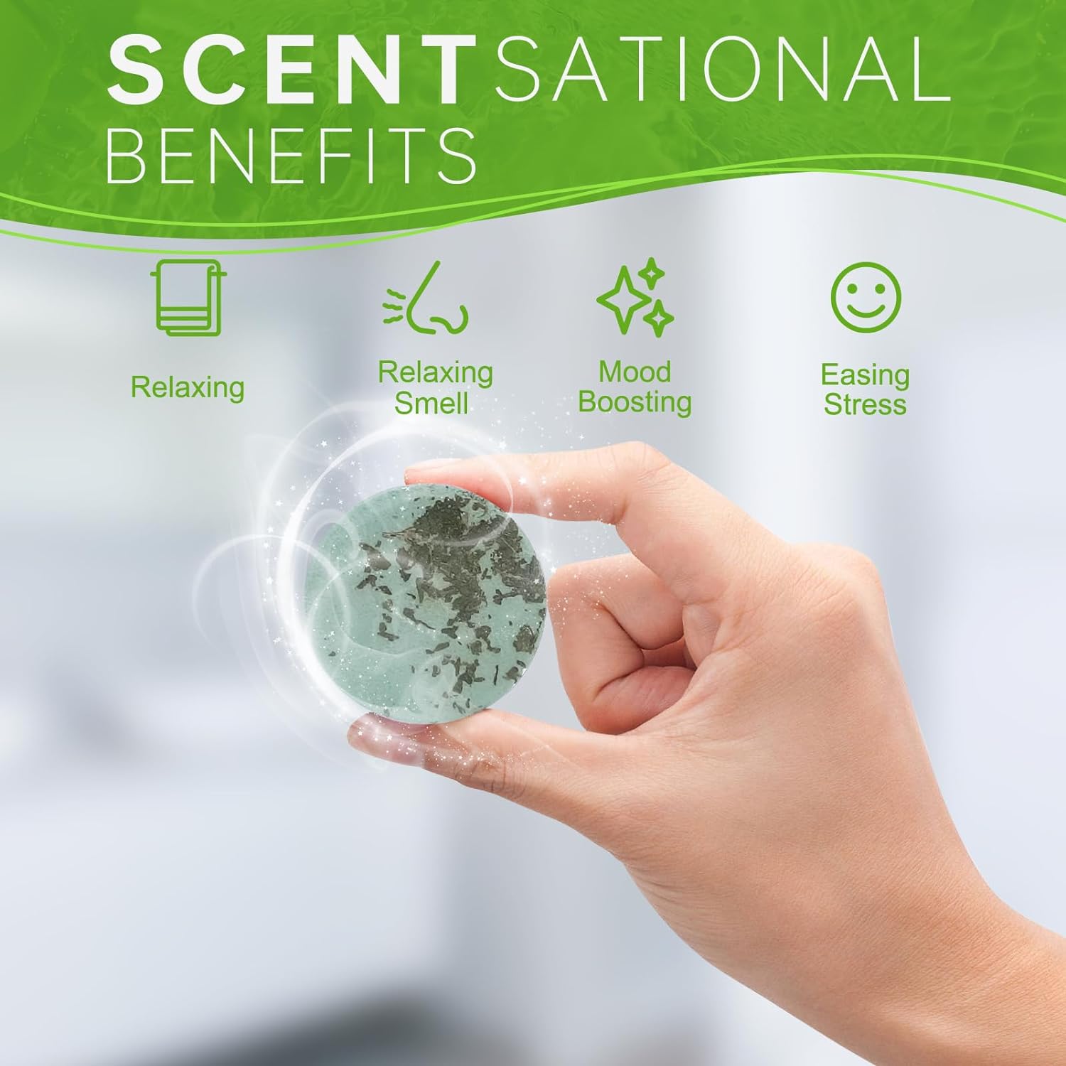 Aromatherapy Shower Steamers Valentines Day Gifts for her - Swcandy 8 Pcs Bath Bombs Valentine's Day Gifts for Women, Shower Bombs Self Care with Essential Oils, Relaxation Home SPA Lavender