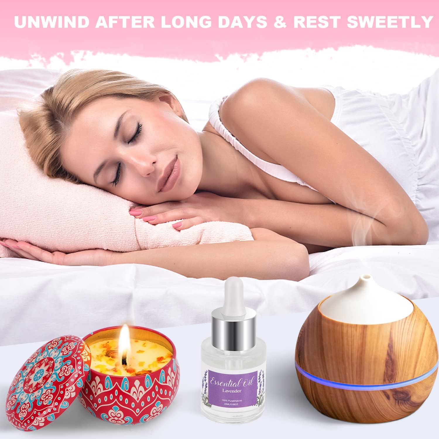 Happy Birthday Gifts for Women, Valentines Day Gifts for Her Mom Sister Best Friend Wife Coworker Teacher, Spa Gift Basket for Women Gift Box, Unique Birthday Gift Ideas for Women Who Have Everything